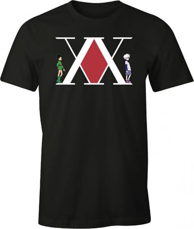 Hunter X Hunter - Gon X Killua Black T-Shirt - S