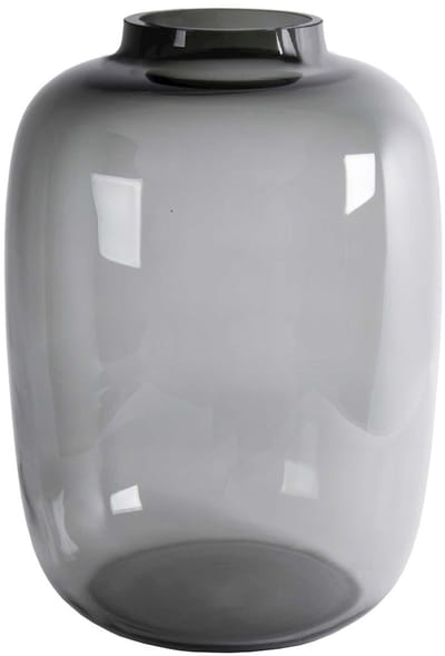 Vaas Kara | Medium | Smoke Grey | Mond geblazen glas | Ø25 x H35 cm