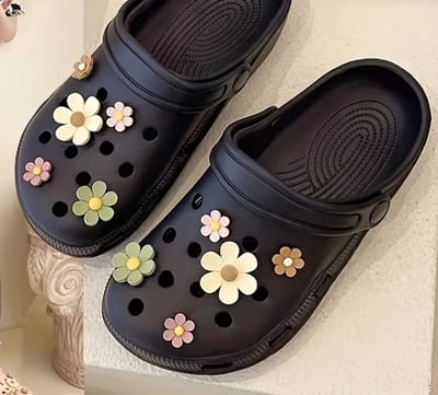 10 delige - Charms voor o.a. - pins bloemen - schoen charms bloemen - schoen accessoires