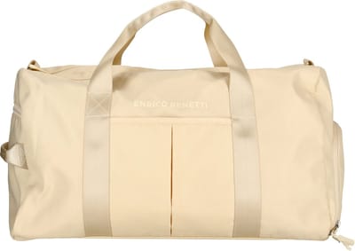 Enrico Benetti - Lakers - Reistas - Sporttas - Gymbag - Tas - Handbagage - Off White - 45 Liter - 80015 - afm. 55x25x33 cm