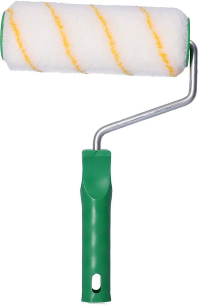 Professionele Muurverfroller 18 cm, Gevelverf, Schilderbenodigdheden met kunststof steel, Gevelroller, Schilderset
