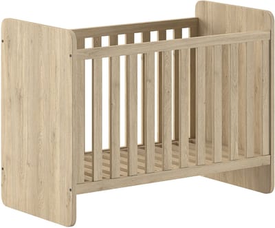 Sammie Meegroeibed - Eikdecor - 60x120cm En 90x200cm - Vipack - Meegroeibed - Bruin - Melamine; Spaanplaat Eenpersoons Normaal Bed