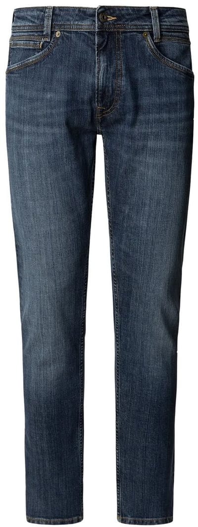 Pepe Jeans Heren Jeans Broeken tapered Fit Blauw 36W / 32L Volwassenen