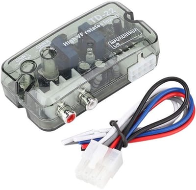 Allecto - Hi- Level Converter - Auto Audio - Subwoofer en Versterker