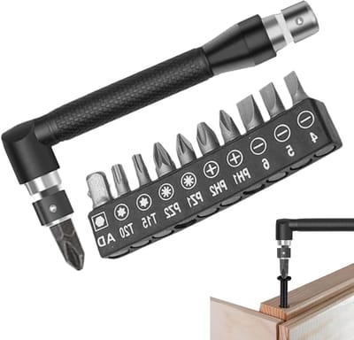 Mini ratelset - Precisie gereedschap - Klus Klussen - Ergonomische grip - 11-delig - Zilverkleurig