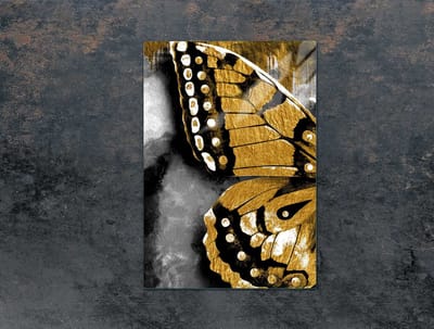 TMK ArtDeko Serie - Glazen Snijplank - 35x52 cm - Motief: Vlinder