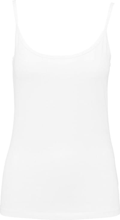 Kariban Dames/dames Strappy Tank Top (Wit)