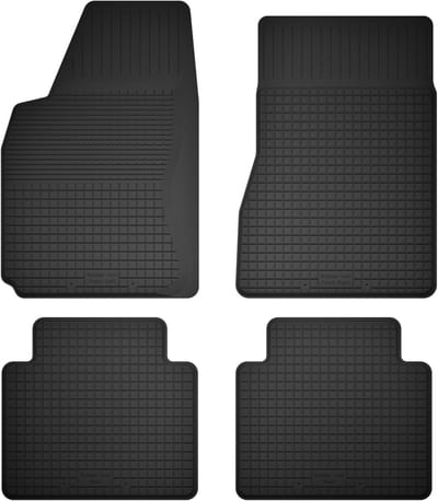 Wielganizator BasicProtect Serie - Universele Rubbermatten - 4 stuks - Mercedes ML W163 (1998-2005) - Antislip - Weerbestendig