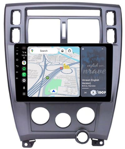 Geschikt voor Hyundai Tucson (2004 t/m 2009) | 9 inch Android 15.0 CarPlay autoradio | Draadloos CarPlay & Android Auto | 2GB RAM + 32GB | Mic, Camera (AHD) & DAB+ | Bluetooth & WiFi | NAVIBOP NB-1632 | Bouwjaar 2004 t/m 2009