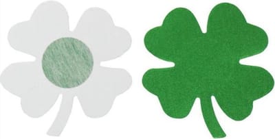 CHPN - Tepelcovers - Tepel cover - 1 Paar - Herbruikbaar - Klavertje vier - Tepelsticker - Tepelbedekkers - Tepelplakkers - Tepelstickers - Klavertje - Nipple cover - Groen
