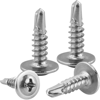 Schroeven M4.2 x 16 mm - roestvrij staal - zelfborend - ideaal voor plaatstaal en hout - ShopVlot