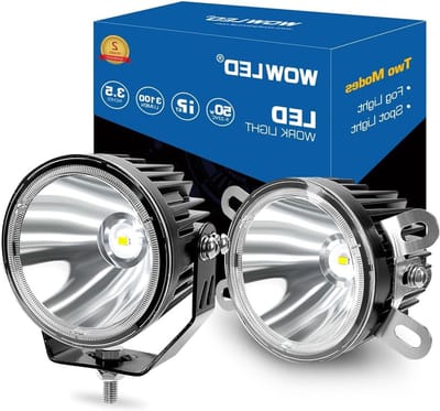 Superheldere 3.5 Inch LED Pod Lights - 50W Off Road Spot en Mistlampen voor Truck, ATV en Boot, 12V 24V