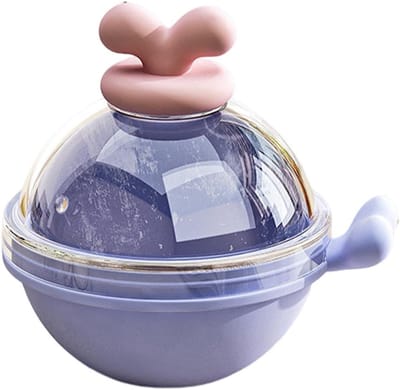IJsballen Maker Mal - IJsblokjesvorm - Dranken Koelen - Gemakkelijk Ontvormen - 9x8x8 cm - Paars