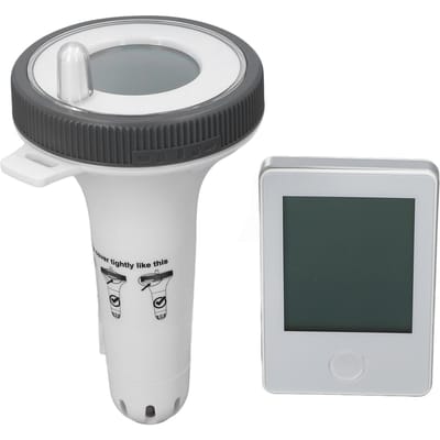 Thermomètre de piscine solaire sans fil, haute précision, étanche IPX8, écran LCD, numérique, flottant