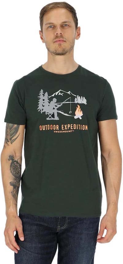 Swedemount Forest Tee TEE SS – Casualwear heren – Maat 2XL