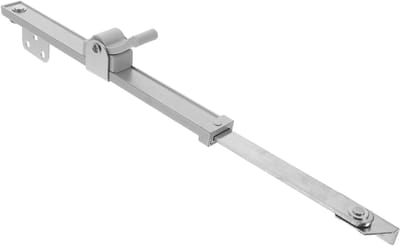 Verstelbare Raamstang - Telescopische Beugel - Ramen Stabiliseren - Eenvoudige Installatie - 24 cm - Zilver