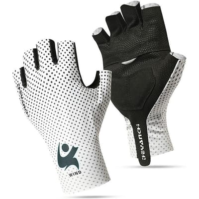 Ademende Halfvinger Fiets Handschoenen Mannen Vrouwen Zomer Buiten Sport Anti Slip Fiets Fitness Mtb Fiets Handschoenen Unisex M