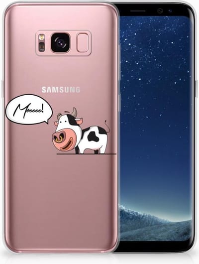 Samsung Galaxy S8 Telefoonhoesje met Naam Cheeky Cow