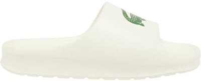 Lacoste Heren Slipper Wit CMA0022/1Y5 Serve Slide 2.0