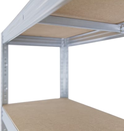 Shelfplaza PRO metalen stellingkast - 155x100x60 cm - verzinkt - 3 planken