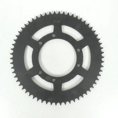 Couronne de transmission pour moto Gilera 50 RCR 2003-17 62dts pas 420 Ø105mm