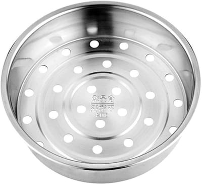 RVS Stoommandje voor Rijstkoker, 20/21.1/22.5 cm - Ideaal voor Groenten en Vis Stomen