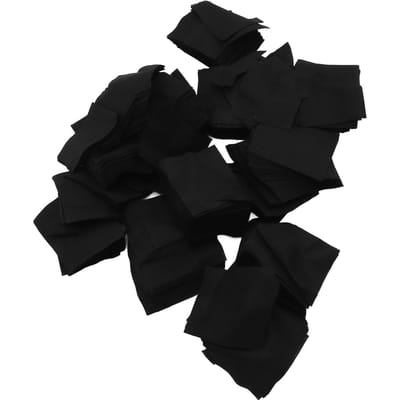 1200 Stuks Zwarte Katoenen Make-up Watjes Wegwerp Sterke Absorptie Gezichtskatoen Cosmetische Watjes voor