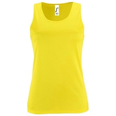 SOL'S Women´s Sports Tank Top Sporty L02117 - Neon Yellow - XXL