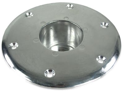 Tafelbuis - accessoires/design selecteerbaar - tafelbuis en bevestiging naar keuze: tafelpootblad aluminium