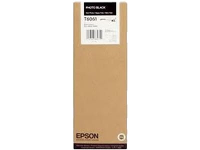 Epson T6061 inktcartridge foto zwart hoge capaciteit (origineel)