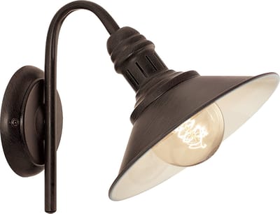 EGLO Stockbury - Wandlamp - 1 Lichts - Antiek Bruin, Beige