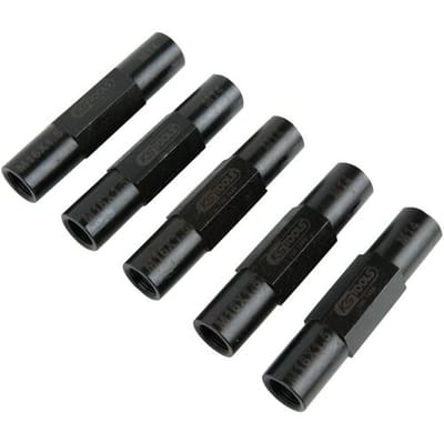 KS Tools 700.1485 Adapter voor wielbouten met IG M14 + M16x1,5, verpakking van 5 stuks