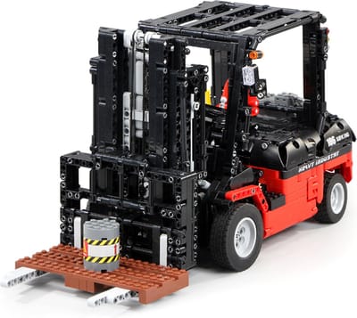 DW4Trading Vorkheftruck 2,4 Ghz Draadloos Bestuurbaar met 5 Motoren - 1743 Stuks - Compatibel met Grote Merken