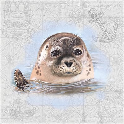 Ambiente - Lunch servetten - Seal