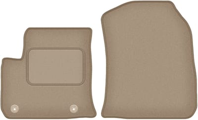 Wielganizator WLG-CARLUX Serie - Auto Vloermatten - Beige - Voor Peugeot 2008 II Elektro Crossover