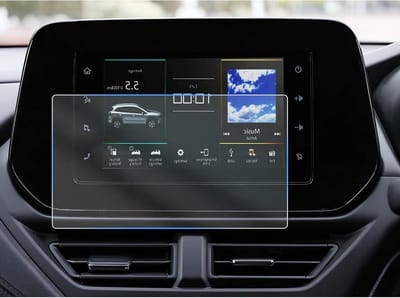 Navigatie Screen Protector voor Suzuki S-Cross III en Vitara 2024-2025 - Krasbestendige 7 Inch GPS Beschermfolie - Accessoire Set van 2