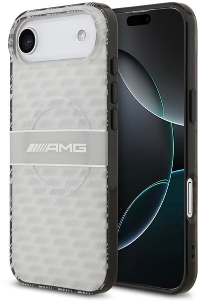 AMG Back Cover - iPhone 17 Air - Wit - MagSafe - Double Layer - Antislip