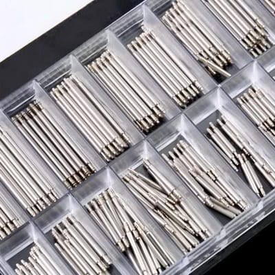 Pinnetjes voor je Horloge - Set van 360 Stuks van 8 tot en met 25 mm - Inkort Set Horlogeband