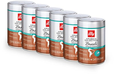 illy - Koffiebonen - Arabica Selection - Brazilië - Cerrado Mineiro - 6 x 250 gram