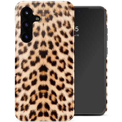 Selencia Hoesje - Geschikt voor Samsung Galaxy S25 FE - Backcover - Wild Leo