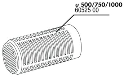 JBL ProFlow 500/750/1000 Aanzuigkorf