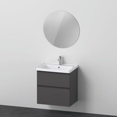 Duravit D-Neo furniture set with round mirror 65 cm DE010904949