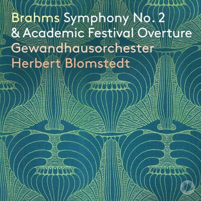 CD BLOMSTEDT, HERBERT, GEWA - Brahms Symfonie Nr. 2 & Ac PTC5186851 PentaTone 2021 Niet Japanse ObiKlassiek Gebruikt blue