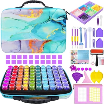 DailySupplies® Diamond Painting Volwassenen - Pakket Volledig - Opbergdoos - Veelkleurig