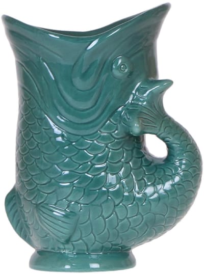 Kolibri Home | Fish sierpot - Groen - Ø9cm
