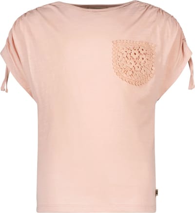 Like Flo F402-5405 Meisjes T-shirt - Nude - Maat 110