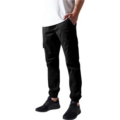 Urban Classics Washed Cargo Twill Jogging Heren Cargobroeken - W32L32