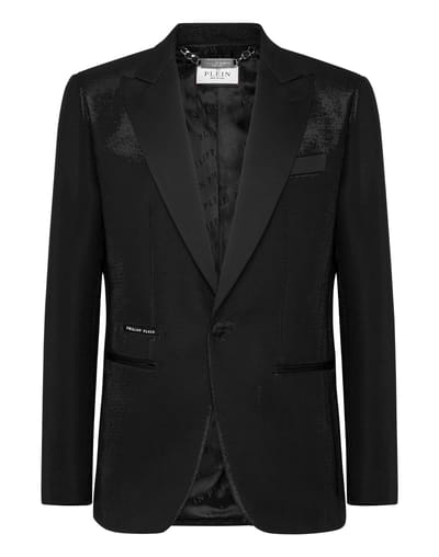 Blazer Met Één Knoop Slim Fit