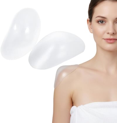 2-stuks siliconen schouderpads voor dames - onzichtbaar, herbruikbaar en antislip voor een mooie pasvorm