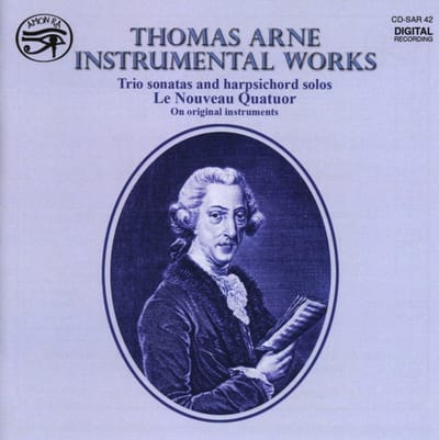 Le Nouveau Quatuor - Arne: Instrumental Works (CD)